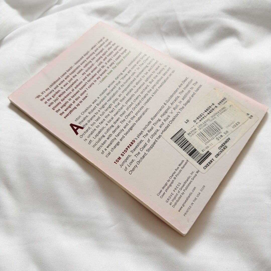 The Cherry Orchard by Anton Chekhov (Category: Storybooks) located in Iriga City. Submitted by cheeze_k3yk (Listing ID 1467684440, Image 3). Description: ‼️ PLEASE READ BELOW ⬇️ FAQs: 💬 Legit po ba? Reprint po ba? - We usally say “reprint” when referring to counterfeits. Reprints are referred to latest editions of the book legally licensed by the publishing company. Take for example a book published in 1940 is its first edition. It’s being repub