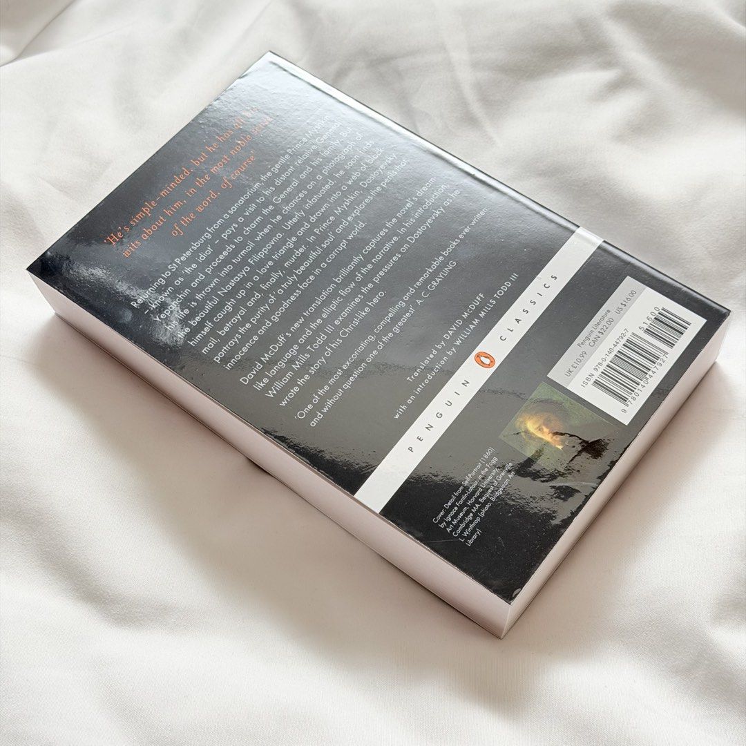 The Idiot by Fyodor Dostoyevsky (Penguin Classics) (Category: Storybooks) located in Iriga City. Submitted by cheeze_k3yk (Listing ID 1467685115, Image 3). Description: ‼️ PLEASE READ BELOW ⬇️ FAQs: 💬 Legit po ba? Reprint po ba? - We usally say “reprint” when referring to counterfeits. Reprints are referred to latest editions of the book legally licensed by the publishing company. Take for example a book published in 1940 is its first edition. I