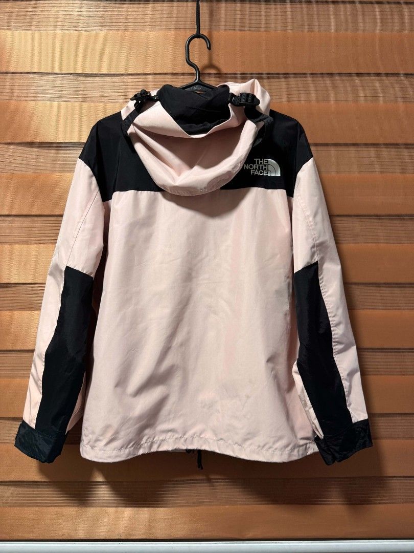The North Face Waterproof Windproof Jacket Pink Black Large (Category: Coats, Jackets and Outerwear) located in Makati City. Submitted by rexb1993 (Listing ID 1467671129, Image 3). Description: - Brand: The North Face - Style: Outdoor Jacket - Color: Pink and Black - Size: Large (Chest: 23", Length: 28") - Material: Genuine Gore-Tex - Weather Protection: Waterproof, windproof, and breathable for all weather conditions - Features: Adjustable draws