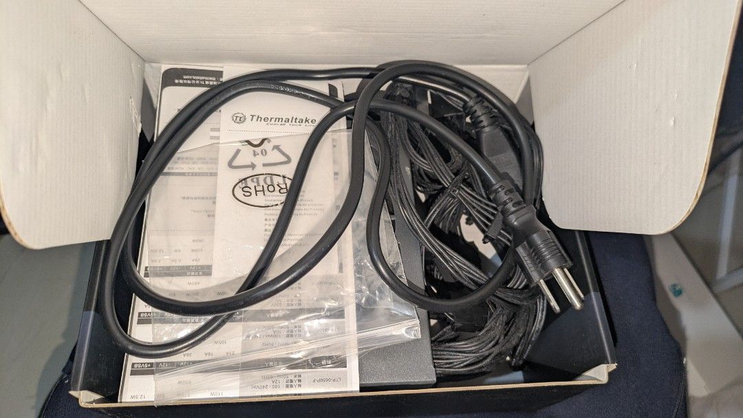Thermaltake Litepower 550W Power Supply Unit (Category: Computer Parts) located in Manila. Submitted by pbndrs (Listing ID 1467605035, Image 1). Description: Thermaltake Litepower 550W Power Supply Unit (PSU) - 120mm ultra-quiet cooling fan for whisper-quiet operation - Single +12V rail design, Haswell ready for reliable power delivery - Ideal for custom PC builds or upgrading your current rig - Includes all attached cables, power cord, and user 