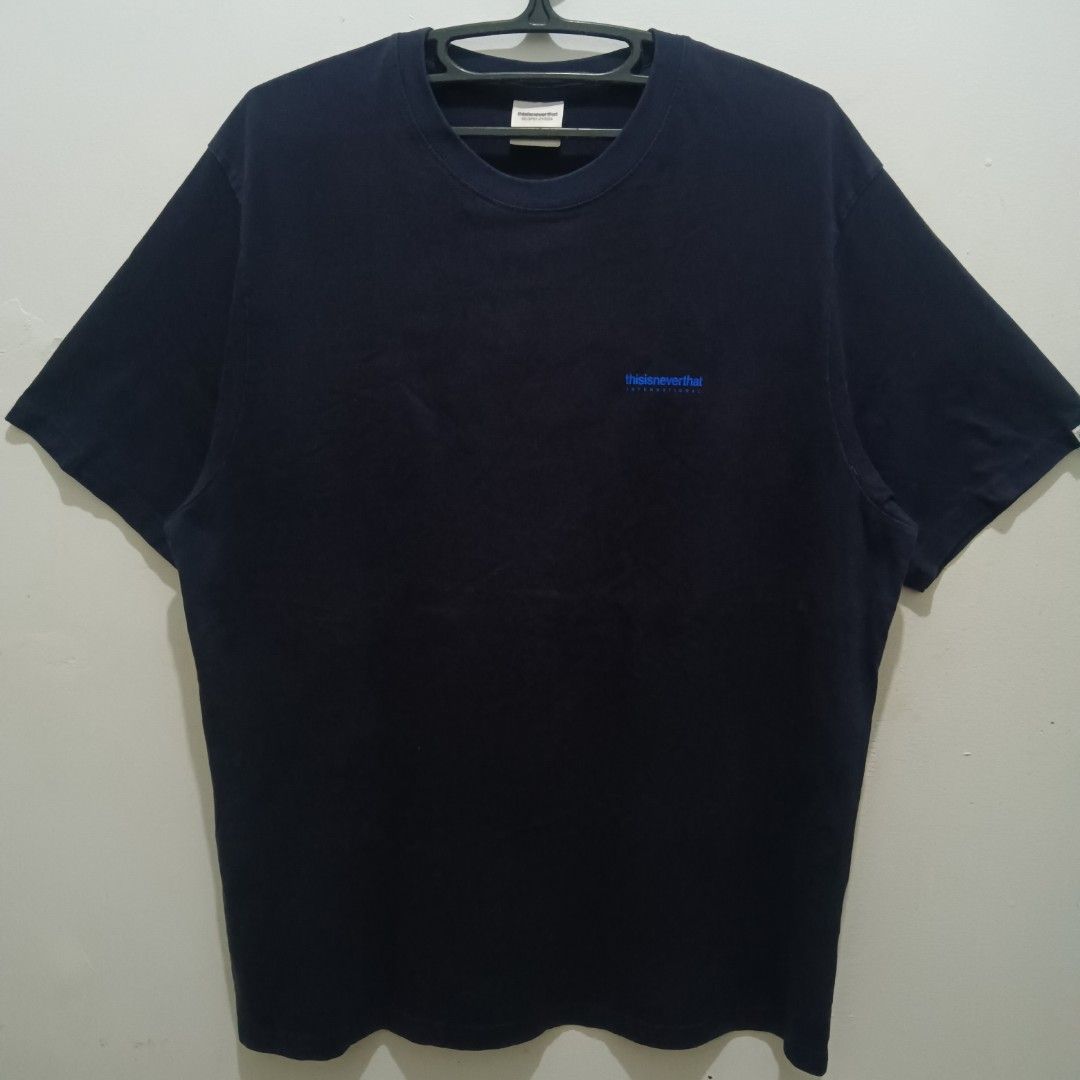 THISISNEVERTHAT International Shirt (Category: Tshirts & Polo Shirts ) located in Caloocan City. Submitted by jaychingsss (Listing ID 1467755077, Image 2). Description: Thisisneverthat International Shirt - 200 23x30 Complete Tags Color Rate: 9.5/10 No issue NEED WASH.