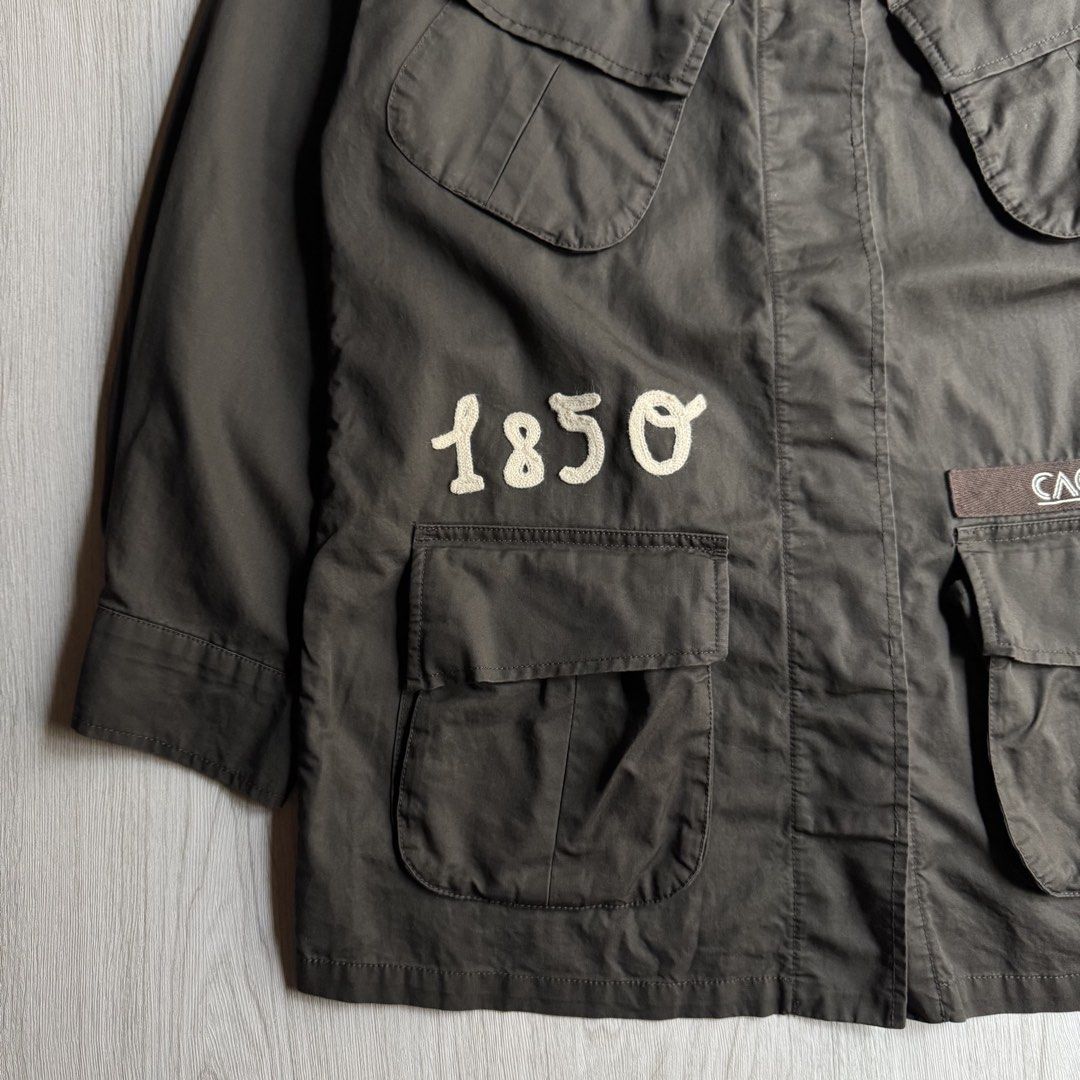 Thursday Island Jungle Fatigue Jacket (Category: Coats, Jackets and Outerwear) located in Zamboanga. Submitted by rustic.rev (Listing ID 1467762303, Image 3). Description: Thursday Island Jungle Fatigue Jacket In excellent condition Tagged: M Actual Measurements: Pit to pit: 21.5” Length: 30” Shoulders: 18” Sleeves length: 22.5”.