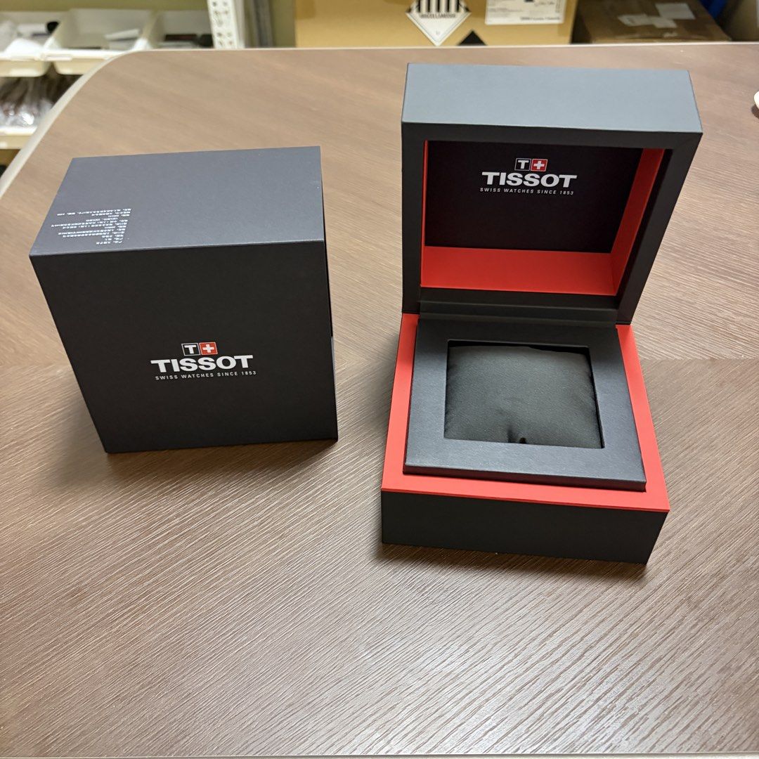 Tissot watch box authentic (Category: Men's Watches) located in Manila. Submitted by noah.kock1914 (Listing ID 1467641821, Image 1). Description: Authentic Tissot watch box, brand new and unused Price is for 1 piece. Shipping fee is not included. Ships from Binondo..