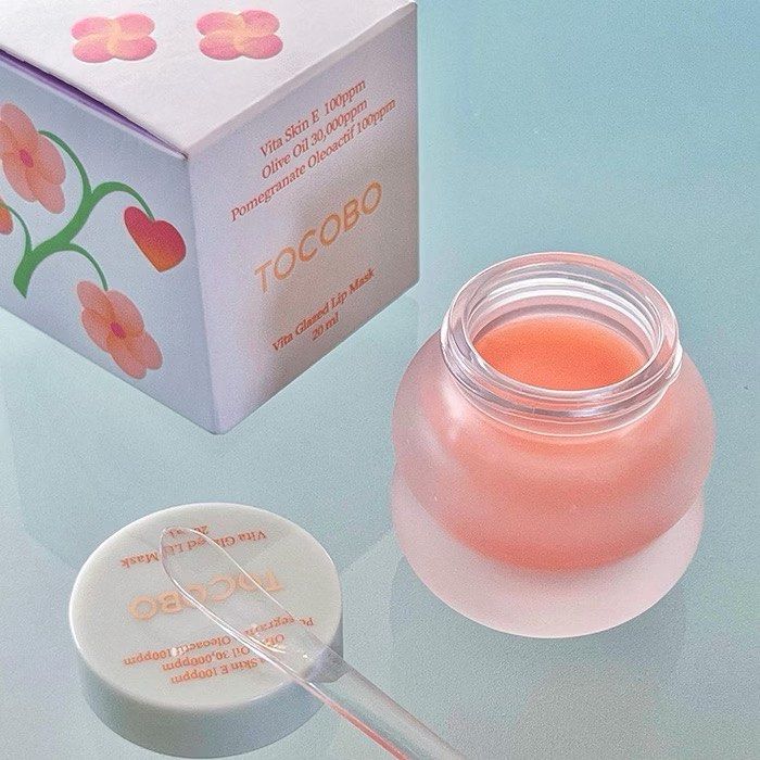 Tocobo Vita Glazed Lip Mask 20ml (Category: Face Care) located in Manila. Submitted by maichandise (Listing ID 1467655490, Image 1). Description: - with original box and spatula - used on palm for swatch/video only - original price: ₱799 - purchased price: ₱625 - selling price: ₱499 💙 this is such a steal! Get it na! 💙 Get this and choose any freebie from my listings.