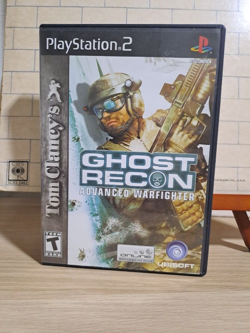 Tom Clancy's Ghost Recon Advanced Warfighter PS2 Game (Category: PlayStation) located in Las Pinas. Submitted by cobieshop (Listing ID 1467771949, Image 1). Description: - Title: Tom Clancy's Ghost Recon Advanced Warfighter - Platform: PlayStation 2 (PS2) - Publisher: Ubisoft - Region: NTSC U/C - Condition: Case art intact in standard PS2 keepcase - Genre: Classic tactical shooter.