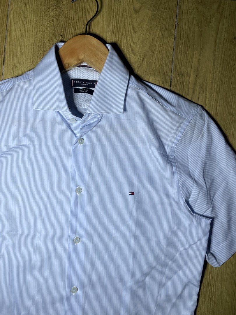 Tommy Hilfiger (Category: Tshirts & Polo Shirts ) located in Tacloban City. Submitted by susthriftshop (Listing ID 1467831735, Image 2). Description: Tommy Hilfiger button down Excellent condition Color rate 9.8/10 No issue Dimes 20 by 27 .