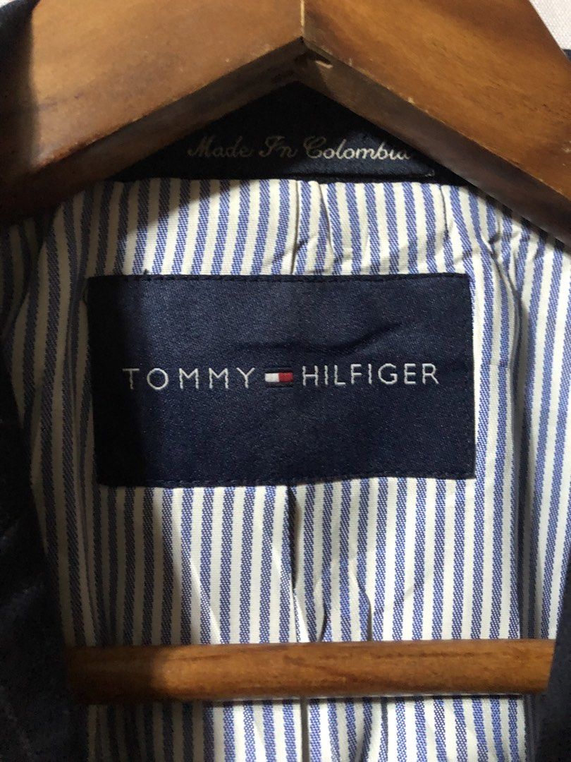 Tommy hilfiger blazer (Category: Coats, Jackets and Outerwear) located in Cagayan de Oro. Submitted by kennymiiiiii (Listing ID 1467637990, Image 2). Description: Free size 38L 8-10 photo issue No other issue pockets perfectly still intact Feel free to drop some offer .