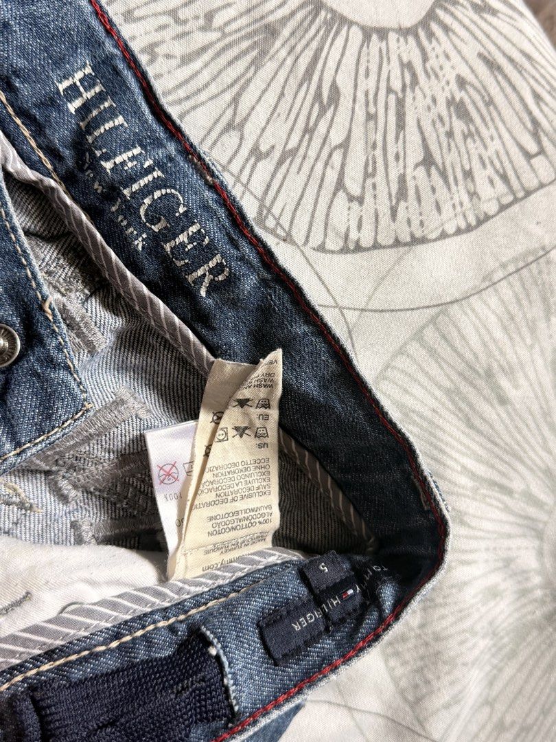 Tommy Hilfiger ripped jeans (Category: Babies & Kids Fashion) located in Manila. Submitted by egh0913 (Listing ID 1467620427, Image 2). Description: Authentic TH ripped denim jeans. Like new! Can fit up to 5 years old.