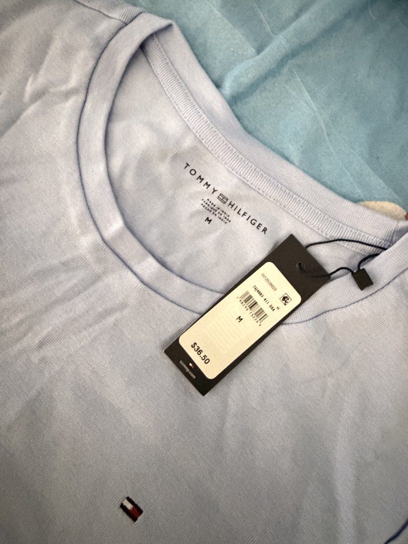 Tommy Hilfiger Tshirt (Category: Shirts) located in Manila. Submitted by egh0913 (Listing ID 1467622965, Image 1). Description: Authentic TH bought in the US Brandnew with tag Medium Powder blue.