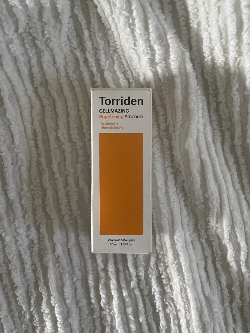 Torriden Cellmazing Brightening Ampoule (Category: Face Care) located in Manila. Submitted by shopby_you2 (Listing ID 1467663257, Image 1). Description: .