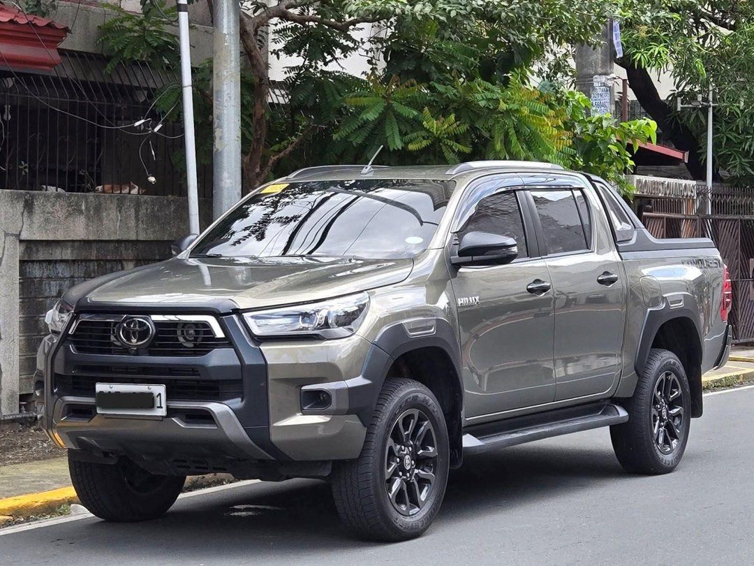 Toyota Hilux Conquest V Auto (Category: Used Cars) located in Manila. Submitted by quality_cars (Listing ID 1467690552, Image 2). Description: FOR SALE / FINANCING ❗️ 2024 Toyota Hilux Conquest V 4x2 Automatic Diesel Manual and Booklet Ending Plate 1 20k Kilometers 2 Keys Push Start Button Keyless Entry 5 Seaters Leather Seats Power Seats 360 Camera Parking Sensors Dual Zone Auto Climate Control Blind Spot Warning & Rear Cross Traffic Alert LED H