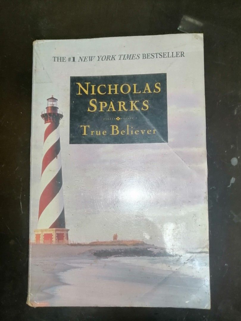 True Believer by Nicholas Sparks (Category: Storybooks) located in Makati City. Submitted by booksbymarvin (Listing ID 1467716889, Image 1). Description: For sale Paperback In good condition MOD, MOP: LBC GRAB, GCASH, BPI.