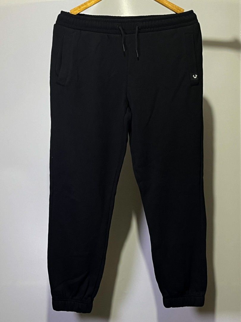 TRUE RELIGION JOGGER PANTS (Category: Joggers) located in Davao. Submitted by nmd.archives (Listing ID 1467609182, Image 2). Description: Size: 28 - 36 Length: 37.5 Color rate and condition: 9.7/10 No issue.