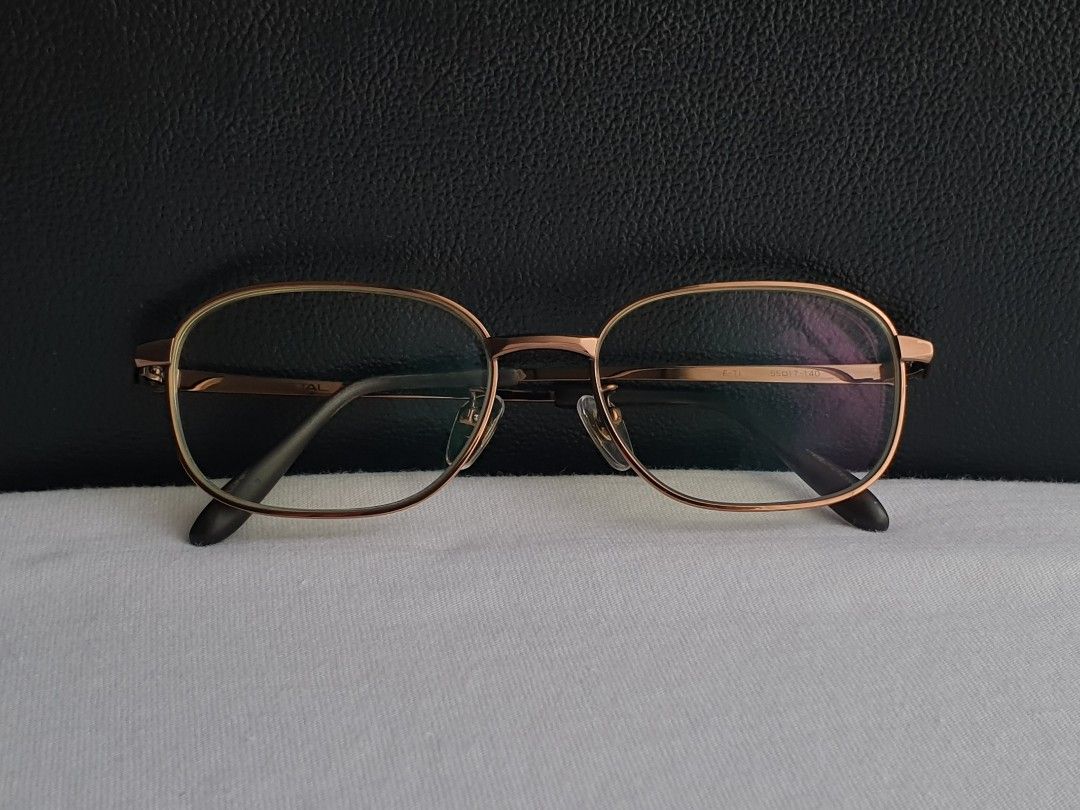 Trustage Gunmetal Titanium Eyeglass Frame (Category: Sunglasses & Eyewear) located in Quezon City. Submitted by WasalakTwo (Listing ID 1467770606, Image 1). Description: Bought in Japan Durable and high quality Goodcondition Still presentable Lens are graded, but replaceable Open for delivery nationwide Front Width 14cm Front Height 4cm.