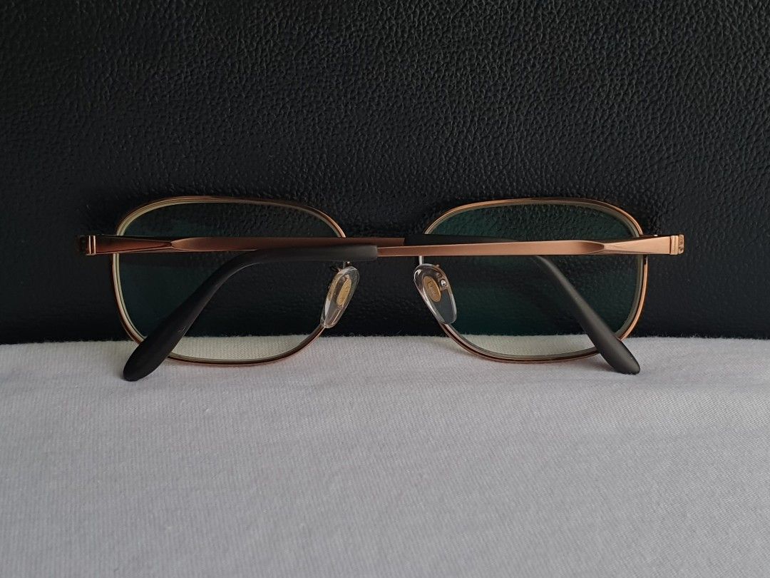Trustage Gunmetal Titanium Eyeglass Frame (Category: Sunglasses & Eyewear) located in Quezon City. Submitted by WasalakTwo (Listing ID 1467770606, Image 3). Description: Bought in Japan Durable and high quality Goodcondition Still presentable Lens are graded, but replaceable Open for delivery nationwide Front Width 14cm Front Height 4cm.