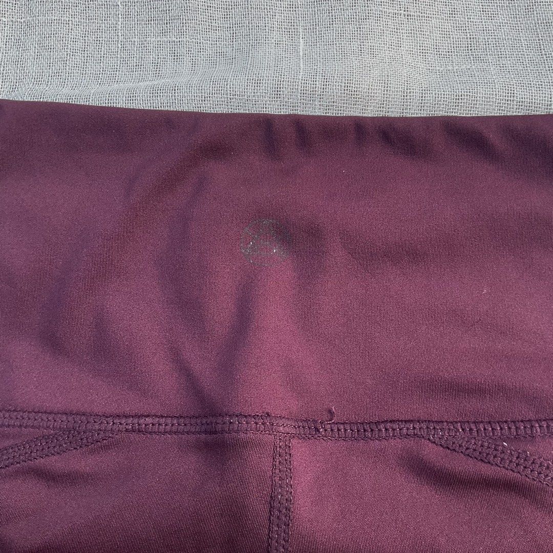 TSLA BIKER/CYCLING SHORTS (Category: Activewear) located in Basista. Submitted by b.boutique (Listing ID 1467688357, Image 3). Description: TSLA BIKER/CYCLING SHORTS Size: 27-33 Color: Maroon Like new condition! With side pockets! HIGHWAISTED!.