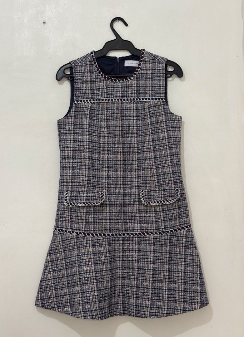 Tweed Dress (Category: Dresses) located in Quezon City. Submitted by chrissie__ (Listing ID 1467694918, Image 1). Description: ▪️Heavy and Thick Fabric ▪️Below the Knee length .