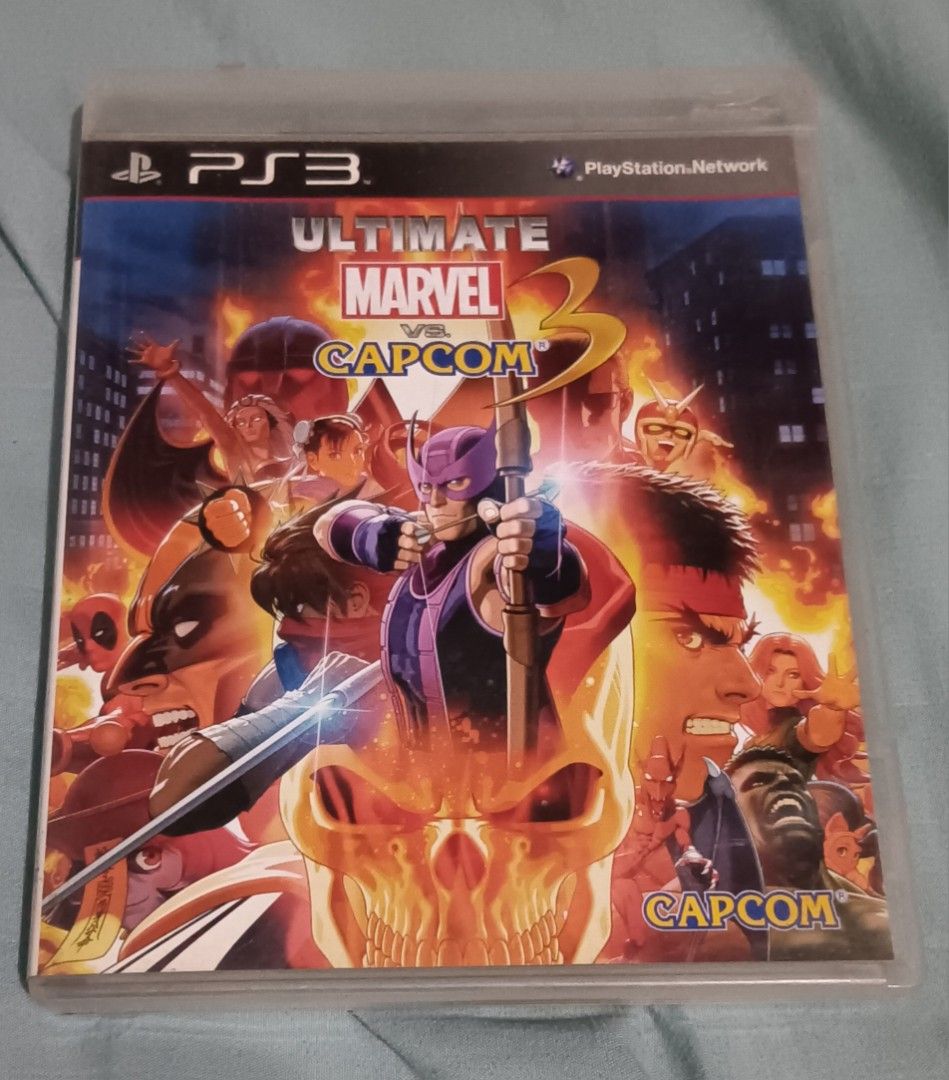 Ultimate Marvel vs Capcom 3 PS3 Game (Category: PlayStation) located in Makati City. Submitted by sir.jayar (Listing ID 1467624454, Image 1). Description: Ultimate Marvel vs Capcom 3 Second Hand. Please be informed that this is not tested as I don't have access to a PS3 at this time so buy at your own discretion. Meet up location: San Lorenzo Place Mall Mondays and Tuesdays only 10am-5pm Payment methods: Cash or GCash.