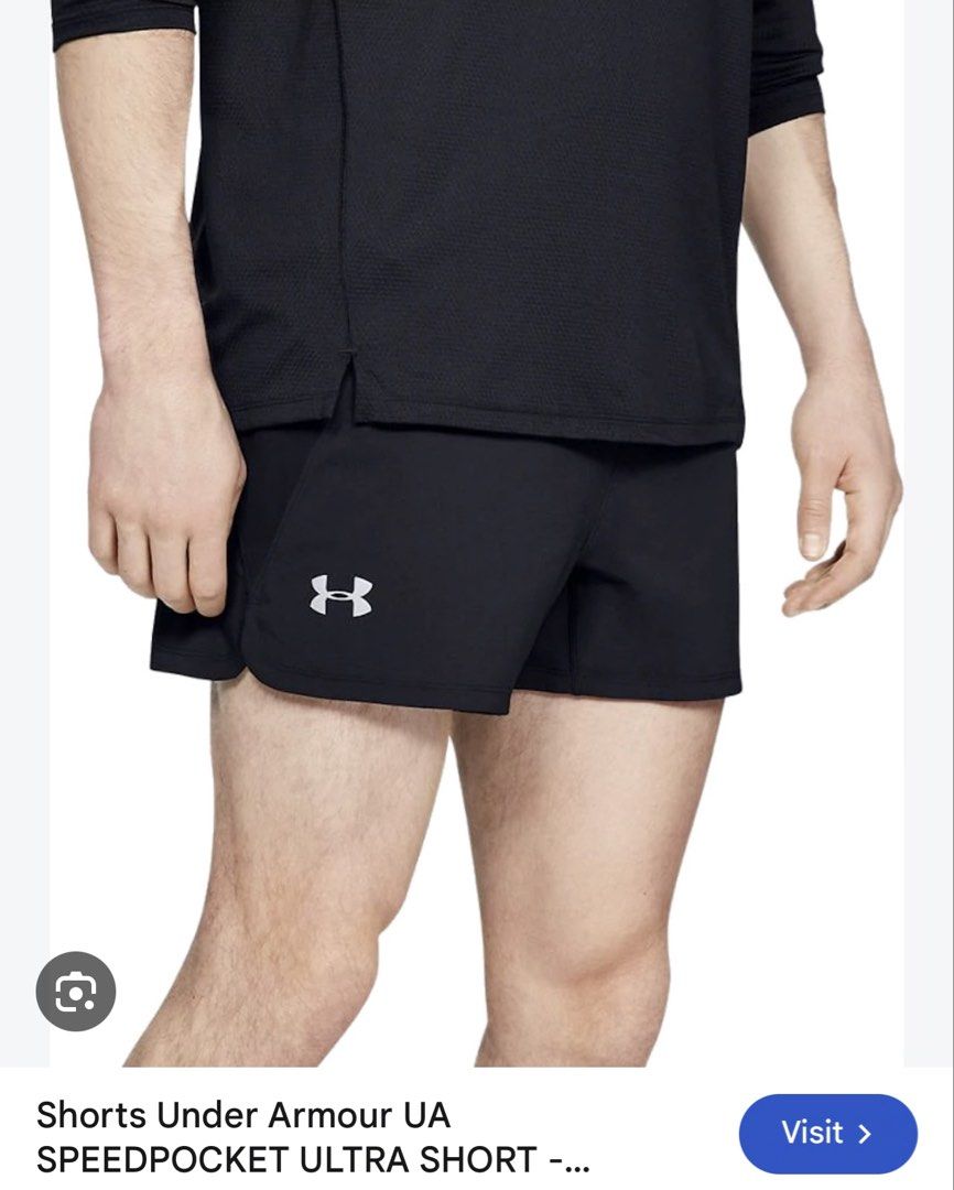 Under Armour Running Short (Category: Shorts) located in Cebu City. Submitted by mark24anth29233 (Listing ID 1467709712, Image 1). Description: Authentic Size: Medium W30-33 L13 Excellent condi No issue.