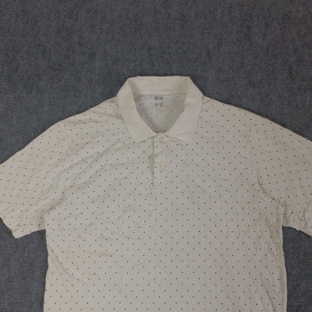 UNIQLO - POLO SHIRT 💥 (Category: Tshirts & Polo Shirts ) located in Davao. Submitted by airdrop28 (Listing ID 1467720591, Image 2). Description: NEW ARRIVAL‼️ ‎ ‎📍UNÎQLÒ - POLO SHIRT💥 ‎ ‎•Excellent condition ‎•Stretchable ‎•Color rate: 10/10 ‎•Width: 21 in ‎•Length: 26 in ‎•Size on tag: Large ‎•No issue ‎•Shipping: J&T or Maxim ‎•Colour may vary due to lighting ‎ ‎•389 ‎ ‎📍Location: BUHANGIN DAVAO CITY.