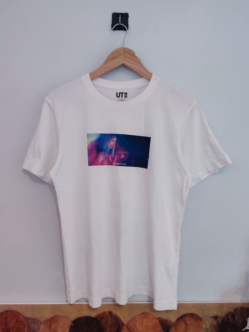 Uniqlo Blade Runner Shirt (Category: Tshirts & Polo Shirts ) located in Ibajay. Submitted by trendholicrepublique (Listing ID 1467670304, Image 1). Description: Uniqlo Blade Runner Shirt 179 PHP Color Rate 9.5/10 Small On Tag (19 x 25) Very Good to Excellent Condition (need wash) Issue: some washable stains.