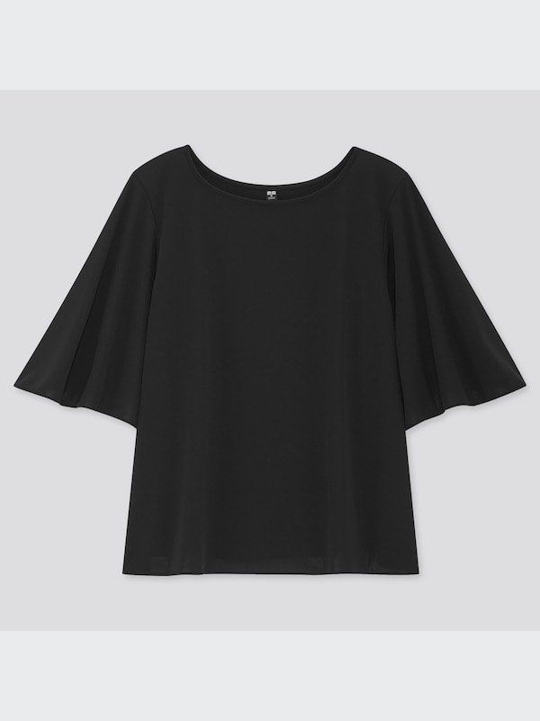 UNIQLO jersey crepe (Category: Blouses) located in San Jose del Monte. Submitted by senorita_wella (Listing ID 1467777307, Image 1). Description: .