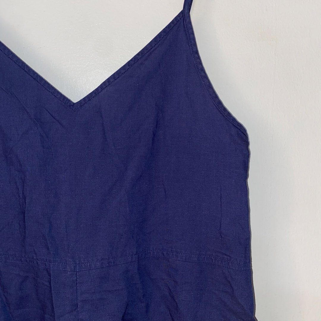 UNIQLO linen blend jumpsuit (Category: Jumpsuits) located in San Jose del Monte. Submitted by mamiracky (Listing ID 1467707148, Image 3). Description: .