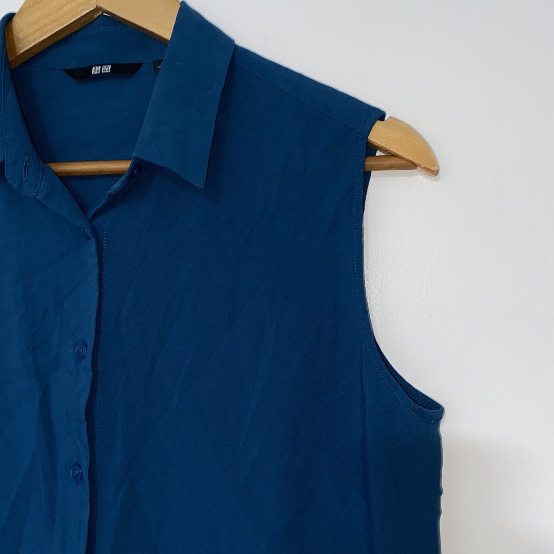 UNIQLO rayon sleeveless top (Category: Sleeveless) located in San Jose del Monte. Submitted by mamiracky (Listing ID 1467718495, Image 3). Description: .