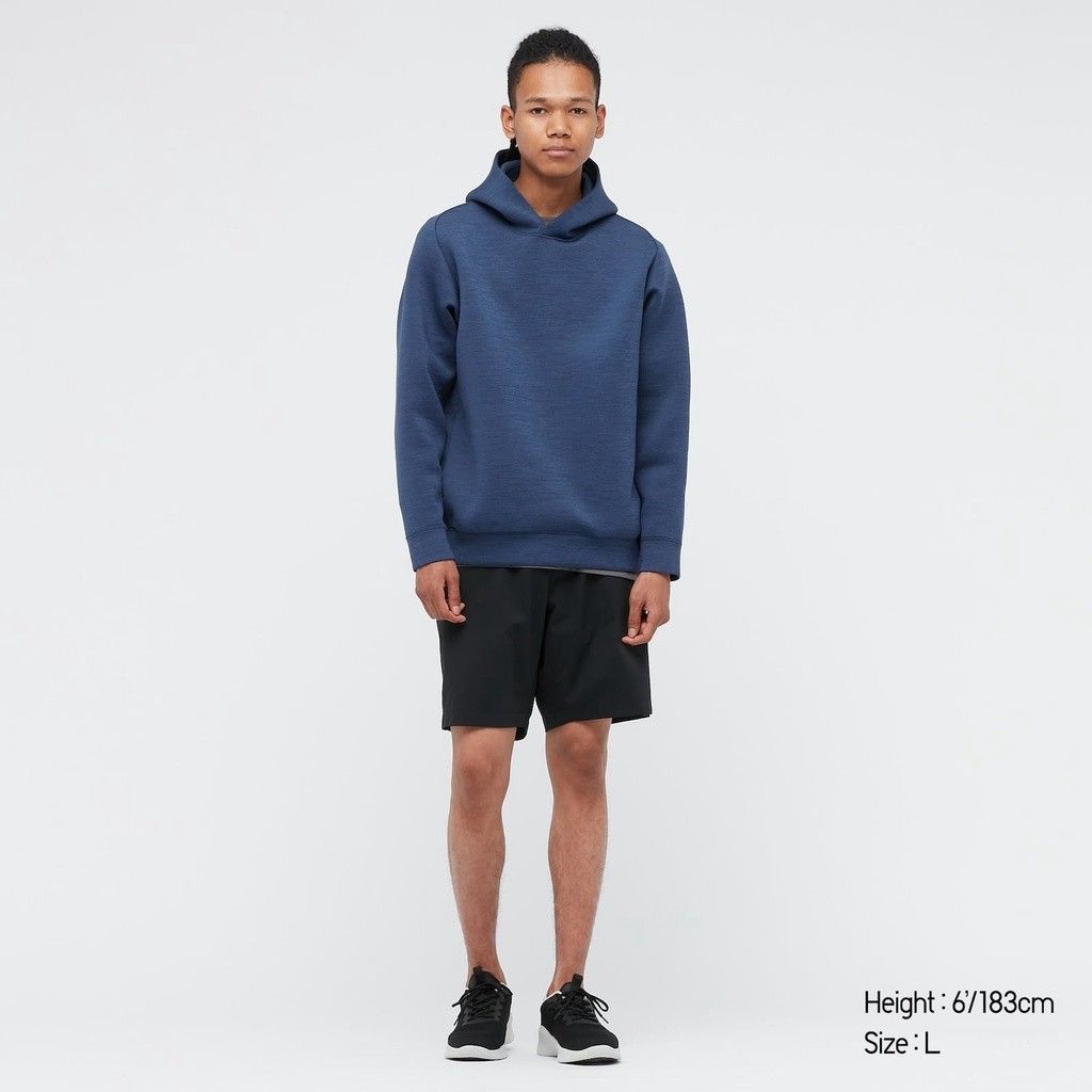 Uniqlo Ultra Stretch Dry Sweat Pullover (Category: Coats, Jackets and Outerwear) located in Angeles City. Submitted by miss_independent01 (Listing ID 1467748645, Image 2). Description: Uniqlo Ultra Stretch Dry Sweat Pullover Width: 23 (Large on tag) Length: 28 Sleeve: 30 MOP: Gcash ✅ Mine Now, Pay Now ✅ First to Pay, Gets the Item 📍 PAMPANGA Courier: JnT 🚚🚚 PM 💌.