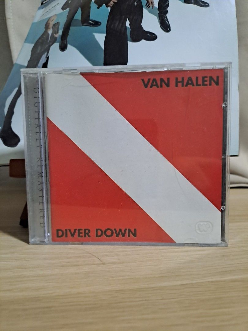 Van Halen Diver Down Audio CD Digitally Remastered (Category: CDs & DVDs) located in Las Pinas. Submitted by cobieshop (Listing ID 1467760232, Image 1). Description: - Artist/Album: Van Halen - Diver Down - Format: Compact Disc (CD) - Genre: Classic Rock - Condition: Play surface is clean and plays great - Packaging: Jewel case has minor exterior handling wear; artwork insert is fully intact - Note: A great addition to any classic rock music coll