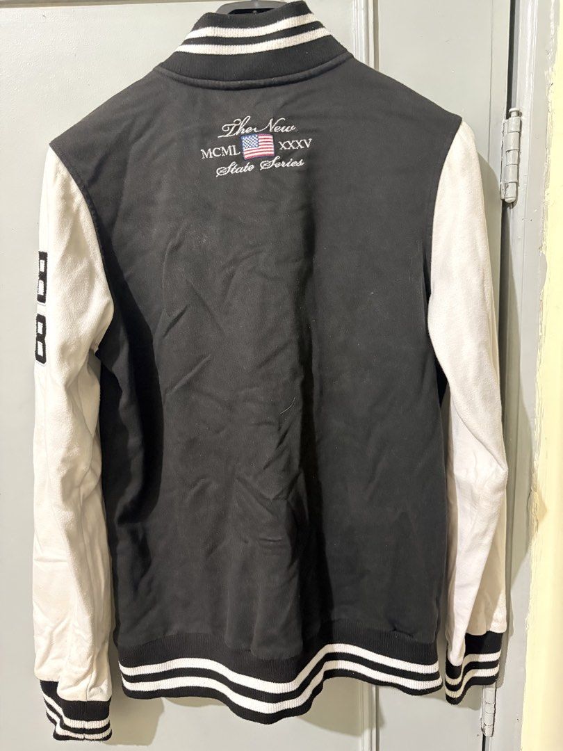 Varsity Jacket (Category: Coats, Jackets and Outerwear) located in Quezon City. Submitted by jindori._. (Listing ID 1467737431, Image 2). Description: Dimensions (Width x Length): 17.5 x 23 Color Rate: 8/10 Need wash Color may vary due to lighting Ship out during weekends.