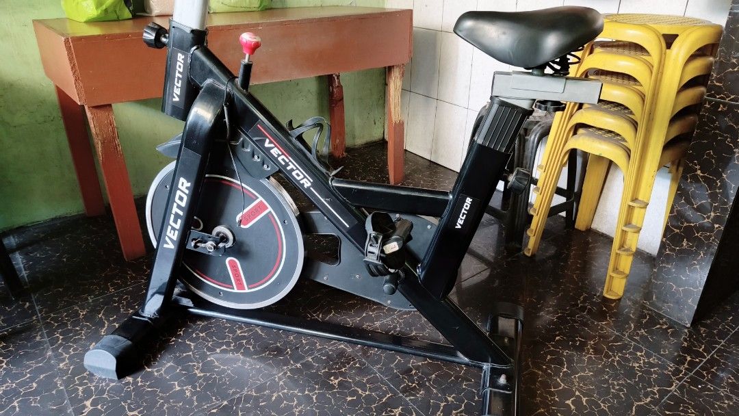 Vector Sport Stationary Exercise Bike (Category: Cardio & Fitness Machines) located in Manila. Submitted by itsmscoleends_21 (Listing ID 1467834461, Image 2). Description: 🚲 FOR SALE: VECTOR STATIONARY BIKE Looking for a workout machine you can use at home? This Vector Stationary Bike is perfect for your daily exercise and cardio workouts! 💪 ✅ Good as new condition ✅ Great for home workouts ✅ Space-saving design ✅ Adjustable seat and handlebars
