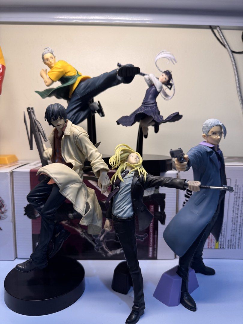 Vibration Stars Sakamoto Days Set (Category: Figurines & Statues) located in Mandaluyong City. Submitted by stan1029 (Listing ID 1467838764, Image 1). Description: Selling Vibration Stars Sakamoto Days Set of 5 figures for only 2000PHP Condition: No box (loose) but no issues with the figures Location: Mandaluyong.