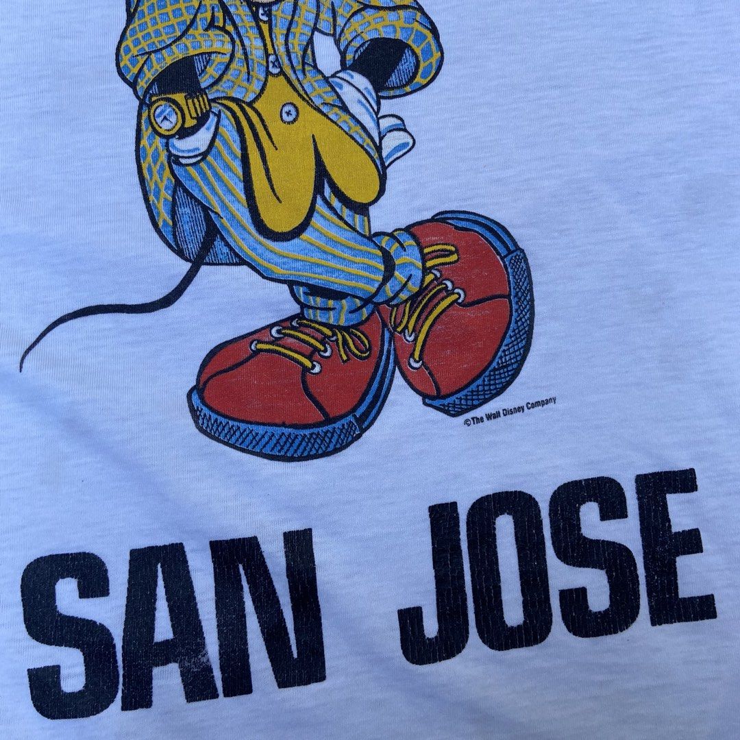 Vintage 1980’s Mickey Mouse Graphic Tee (Category: Tshirts & Polo Shirts ) located in Angeles City. Submitted by eriellynnthrifts (Listing ID 1467738287, Image 2). Description: 22x30 Good Condition from the 80’s. See photo for details 490 Angeles City Pampanga.