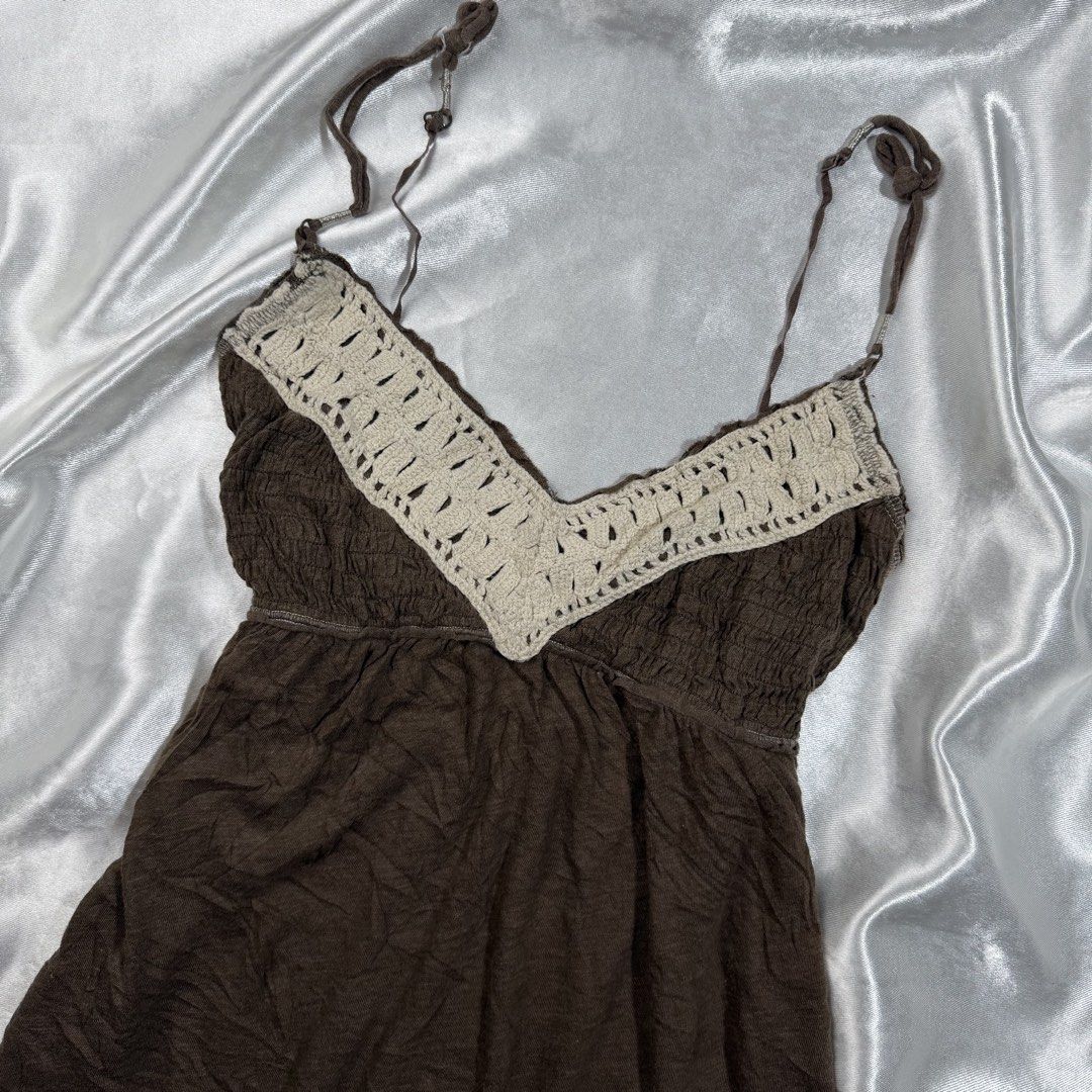 Vintage Abercrombie babydoll (Category: Announcements) located in Bacolod City. Submitted by antizero.6100 (Listing ID 1467766457, Image 2). Description: Excellent condition No flaws Need wash Size Large on tag Check each photo for details .