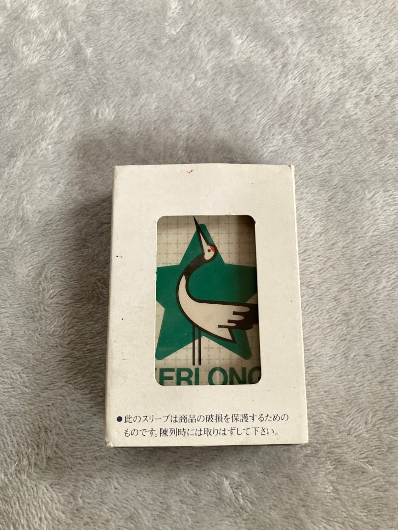 Vintage Angel Playing Cards (Category: Vintage Collectibles) located in Rizal. Submitted by sheeraay (Listing ID 1467704524, Image 1). Description: - Brand: Angel Playing Cards Co., Ltd. (Made in Japan) - Condition: Brand new, factory sealed in original clear plastic wrap - Inclusion: Comes with original outer paper sleeve and hard black plastic case - Design: Features charming cherubs on the Ace of Spades - Type: Standard vintage deck.
