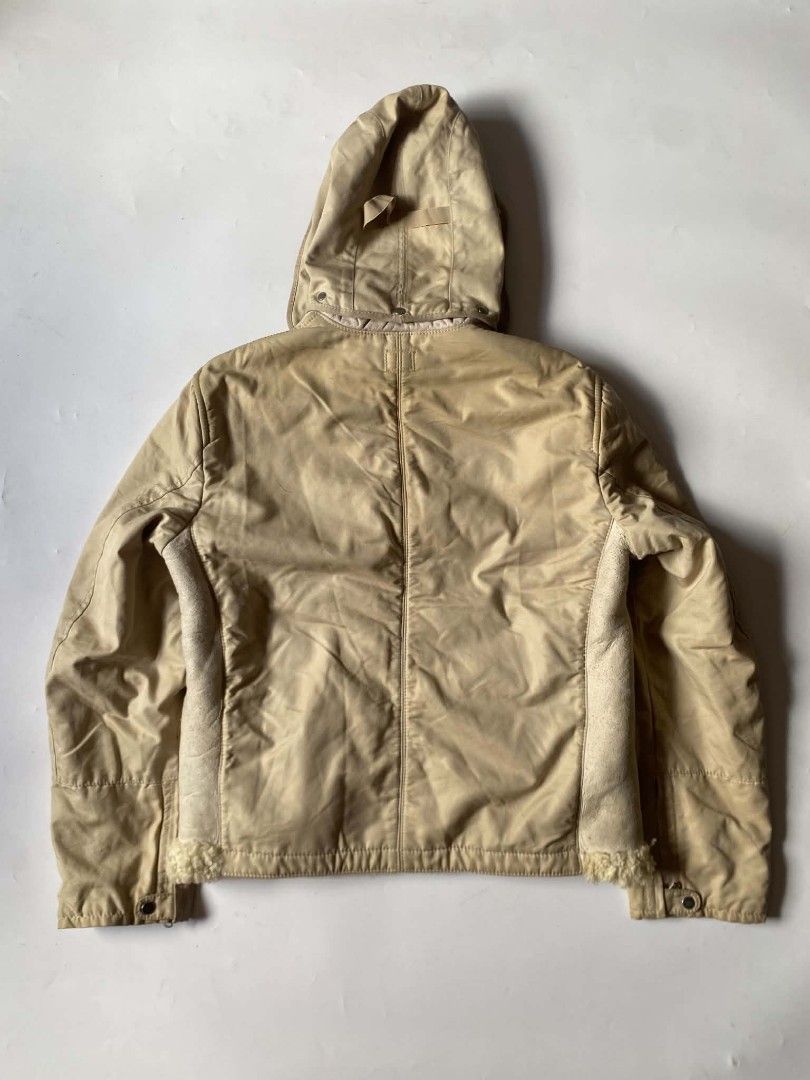Vintage archive CP company (Category: Coats, Jackets and Outerwear) located in Baguio. Submitted by dapper_deals (Listing ID 1467719042, Image 2). Description: Vintage Archive C.P Company Deerskin / Shierling Mile Miglia Google Jacket Autumn/Winter 2006 by Alessandro Puggetti Dimentions: Length - 26 Width - 22 Shoulder - 18 Sleeves - 25.