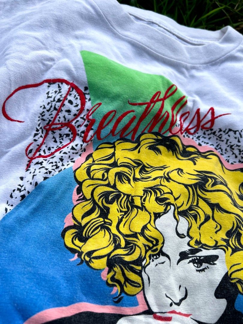 Vintage Dick Tracy " Breathless " Madonna (Category: Activewear) located in General Mariano Alvarez. Submitted by trifcloset (Listing ID 1467732018, Image 3). Description: Vintage Dick Tracy " Breathless " Madonna Cut Tag / Hole at the Back Shoulder Small to Medium 2000+sf.