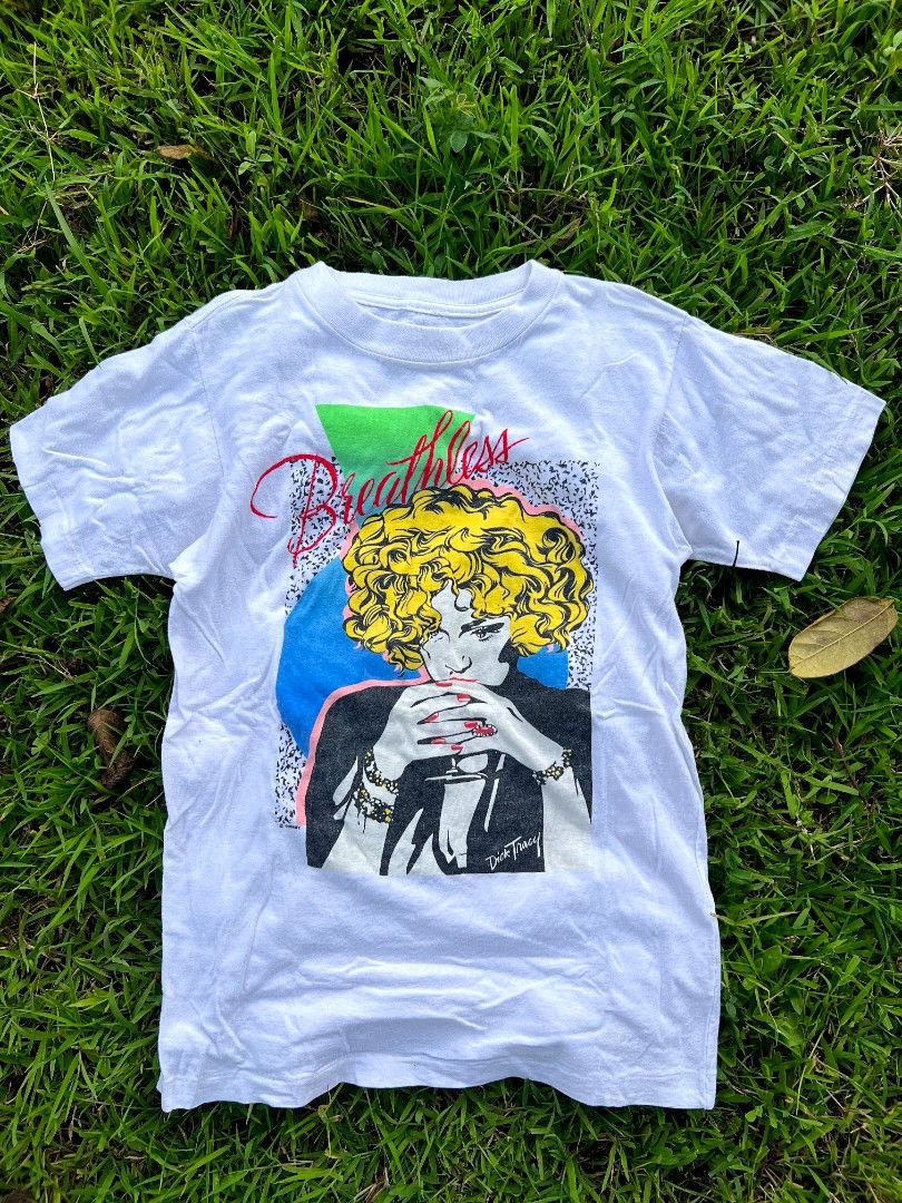 Vintage Dick Tracy " Breathless " Madonna (Category: Activewear) located in General Mariano Alvarez. Submitted by trifcloset (Listing ID 1467732018, Image 1). Description: Vintage Dick Tracy " Breathless " Madonna Cut Tag / Hole at the Back Shoulder Small to Medium 2000+sf.