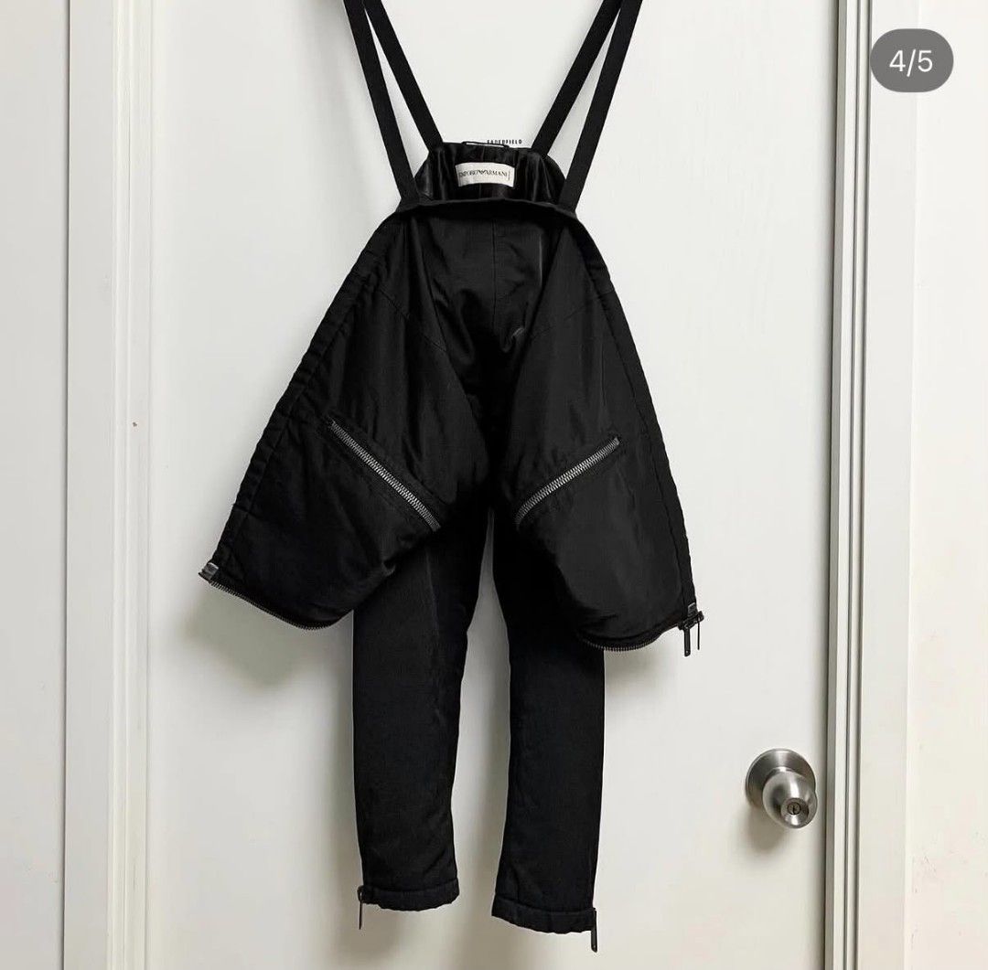 Vintage Emperio Armani parachute jacket (Category: Coats, Jackets and Outerwear) located in Baguio. Submitted by dapper_deals (Listing ID 1467713941, Image 3). Description: Vintage Emperio Armani Parachute Jacket Dimentions: Length - 25 Width - 19 Shoulder - 17 Sleves - 26.