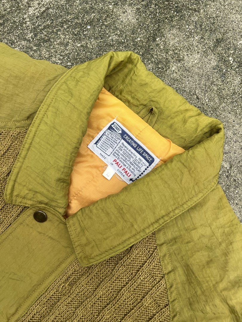 VINTAGE PALI PALI JACKET (Category: Coats, Jackets and Outerwear) located in Caloocan City. Submitted by gothrifted (Listing ID 1467740742, Image 2). Description: VINTAGE PALI PALI BOMBER JACKET - thrifted -size L on tag - dimes: 29x27 - vintage condition *color may vary due to lighting .