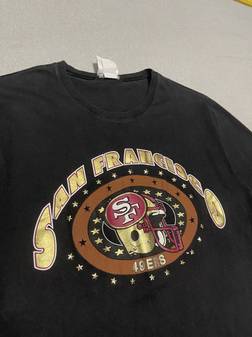 Vintage SF 49ers Shirt (Category: Shirts) located in Bulacan. Submitted by sanjisthrift (Listing ID 1467790332, Image 2). Description: Size Large Width 19 Length 26.5 Very Good Condition 9/10 Good fade.