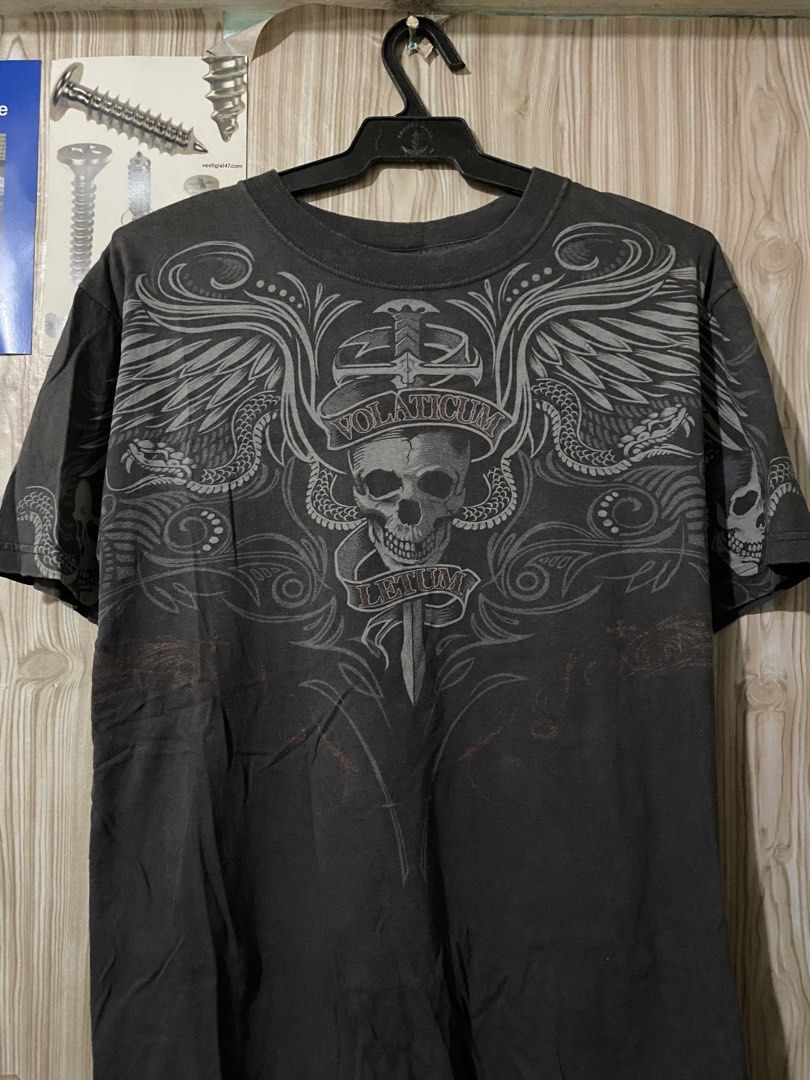 Vintage Volaticum Letum Skull Tee (Category: Tshirts & Polo Shirts ) located in Manila. Submitted by mals.col (Listing ID 1467735649, Image 2). Description: Dimensions: 20” x 27” Flaws: none ₱1,000+sf.