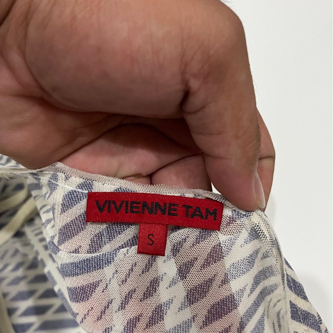 VIVIENNE TAM - MESH MIDI DRESS (Category: Dresses) located in Lucena. Submitted by southsidekartell (Listing ID 1467738078, Image 3). Description: SMALL IN GREAT CONDITION NO MAJOR ISSUES DOUBLE LINING .