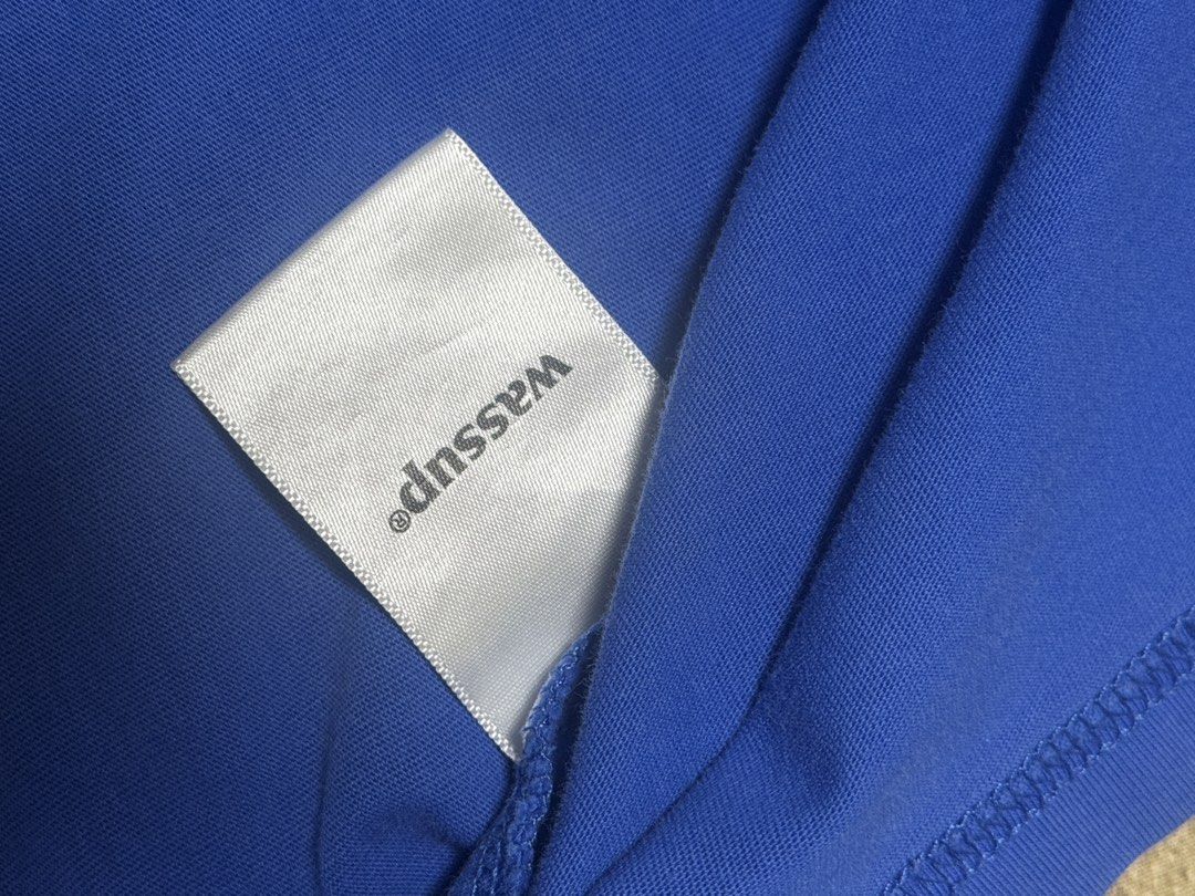 Wassup Blue T-Shirt Size S (Category: Tshirts & Polo Shirts ) located in Manila. Submitted by pringlesssy (Listing ID 1467754321, Image 3). Description: - Brand: Wassup 18.5x26.