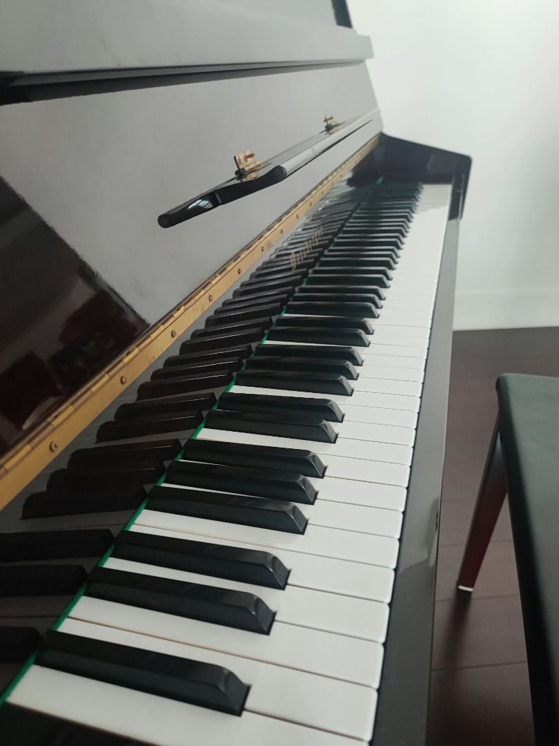 WEINBERGER acoustic uplight piano (Category: Musical Instruments) located in Caloocan City. Submitted by odddolphin.64db54 (Listing ID 1467604385, Image 3). Description: FOR SALE: Weinberger WB-110 Acoustic Upright Piano – Makati City Selling my rare Weinberger WB-110 acoustic upright piano. Compact but bright and pleasant sound. Perfect for condominium unit or small space. Brand: Weinberger Model: WB-110 Compact upright piano, approximately 110 