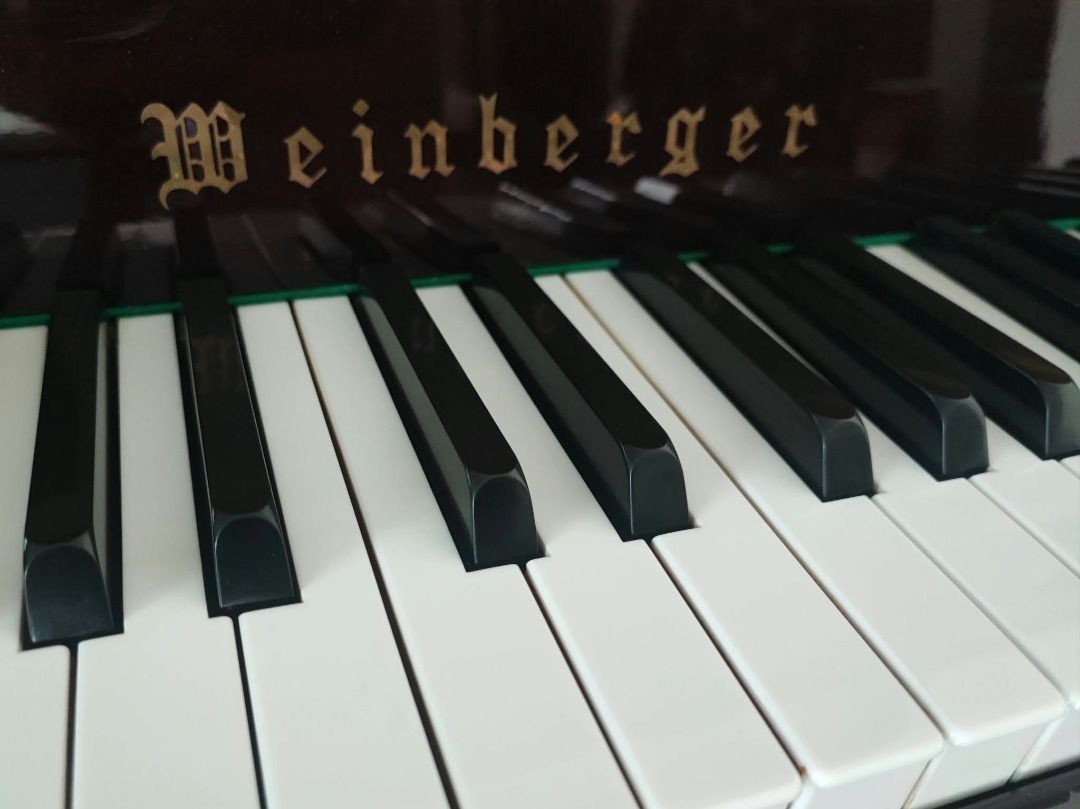 WEINBERGER acoustic uplight piano (Category: Musical Instruments) located in Caloocan City. Submitted by odddolphin.64db54 (Listing ID 1467604385, Image 1). Description: FOR SALE: Weinberger WB-110 Acoustic Upright Piano – Makati City Selling my rare Weinberger WB-110 acoustic upright piano. Compact but bright and pleasant sound. Perfect for condominium unit or small space. Brand: Weinberger Model: WB-110 Compact upright piano, approximately 110 