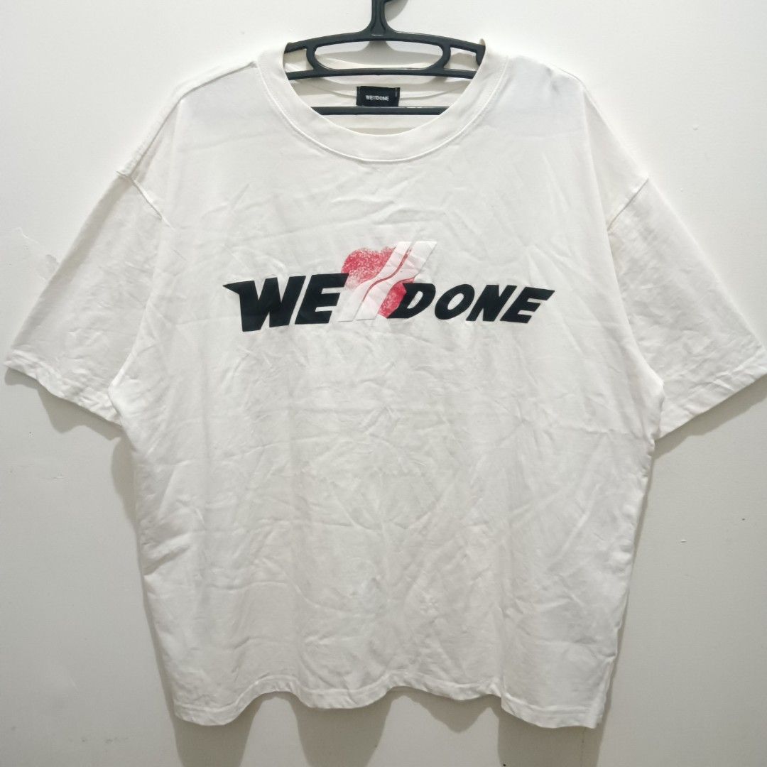 WELLDONE Logo Shirt (Category: Tshirts & Polo Shirts ) located in Caloocan City. Submitted by jaychingsss (Listing ID 1467754611, Image 1). Description: Welldone Logo Shirt - 250 25x27 Boxy Type Complete Tags No issue Heavy Cotton NEED WASH.