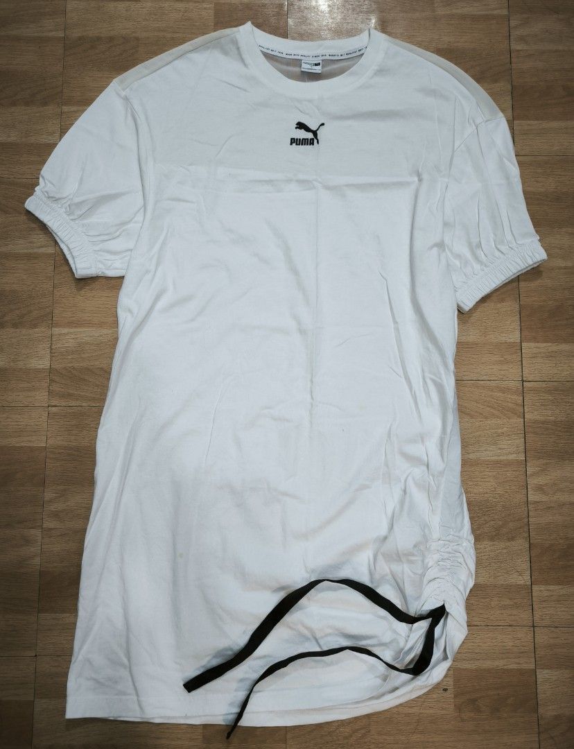 White puma dress (Category: Dresses) located in Manila. Submitted by wearforce (Listing ID 1467757953, Image 1). Description: White Puma dress fit: M-L good condition color rate 10/10 299 + sf.