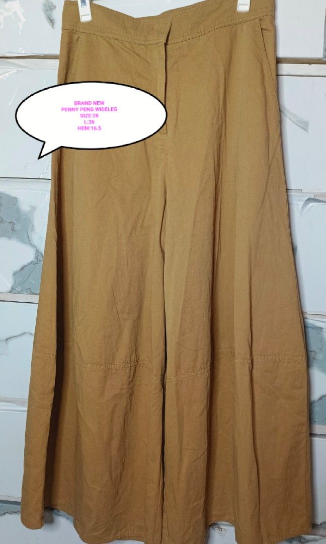 WIDELEG TROUSER PANTS 28 (Category: Other Bottoms) located in Quezon City. Submitted by ahyaladyblue (Listing ID 1467714770, Image 1). Description: .